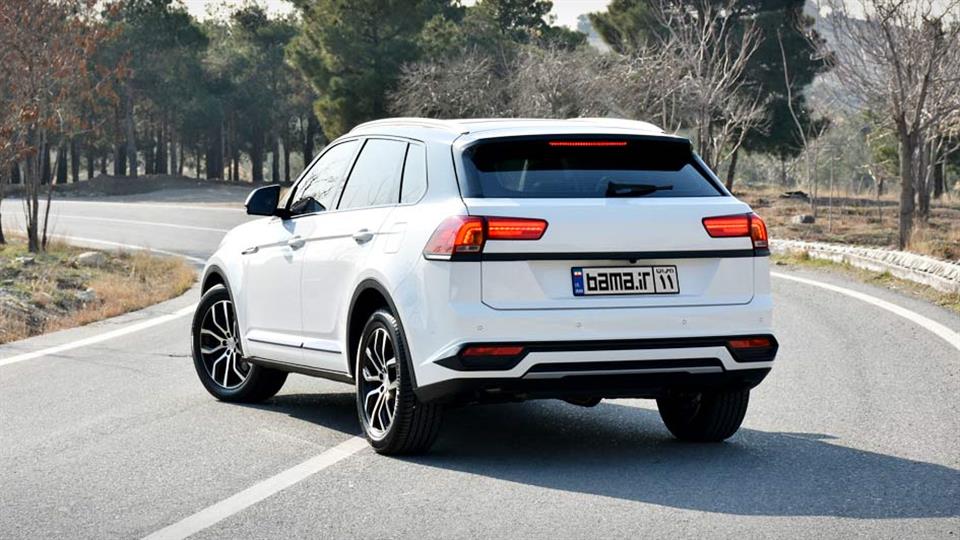 طراحی نمای عقب دامای X7